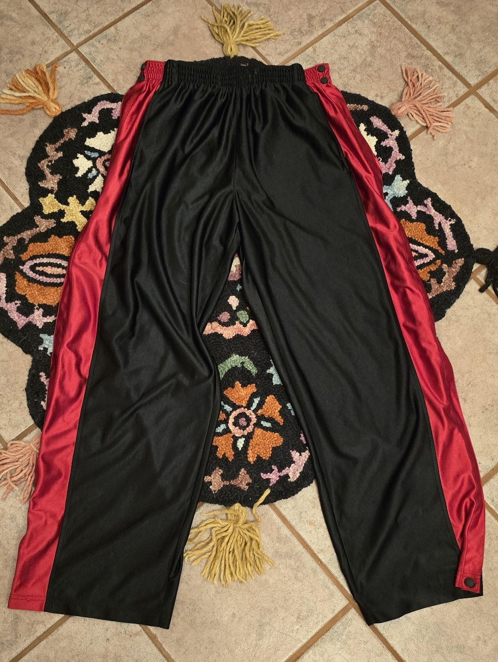 🔥🔥 DAZZLE Black Breakaway Pants with Red Side Stripes🔥🔥 SIZE XXL BCG